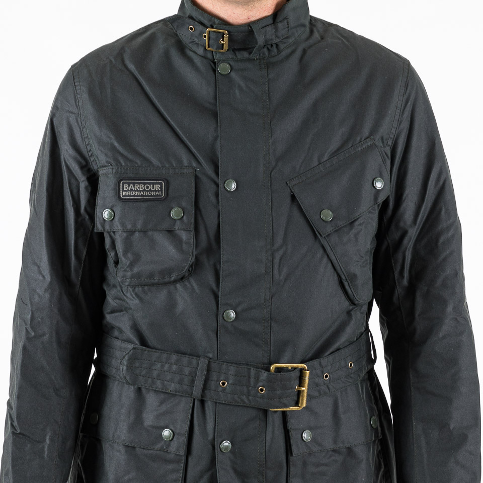 Winter SL International Wax Jacket Sage - Barbour International