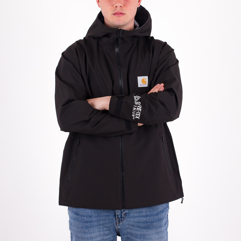 Carhartt GORE-TEX INFINIUM アノラック GORE-TEX INFINIUM™ Point Jacket Black - Carhartt | The Firm Shop