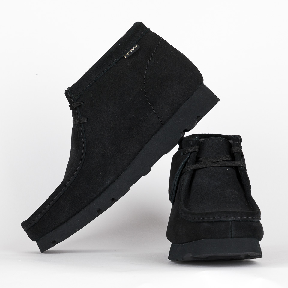 Wallabee Boot Gore-Tex Black - Clarks Originals | The Firm Shop