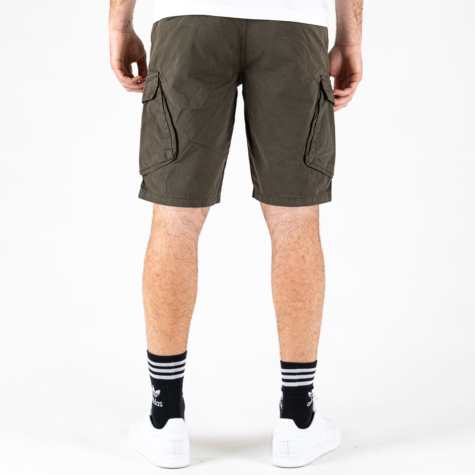 Pantaloncini Cargo Boy In Cotone 100% Oliva: Leggeri E Multitasca Per L'estate