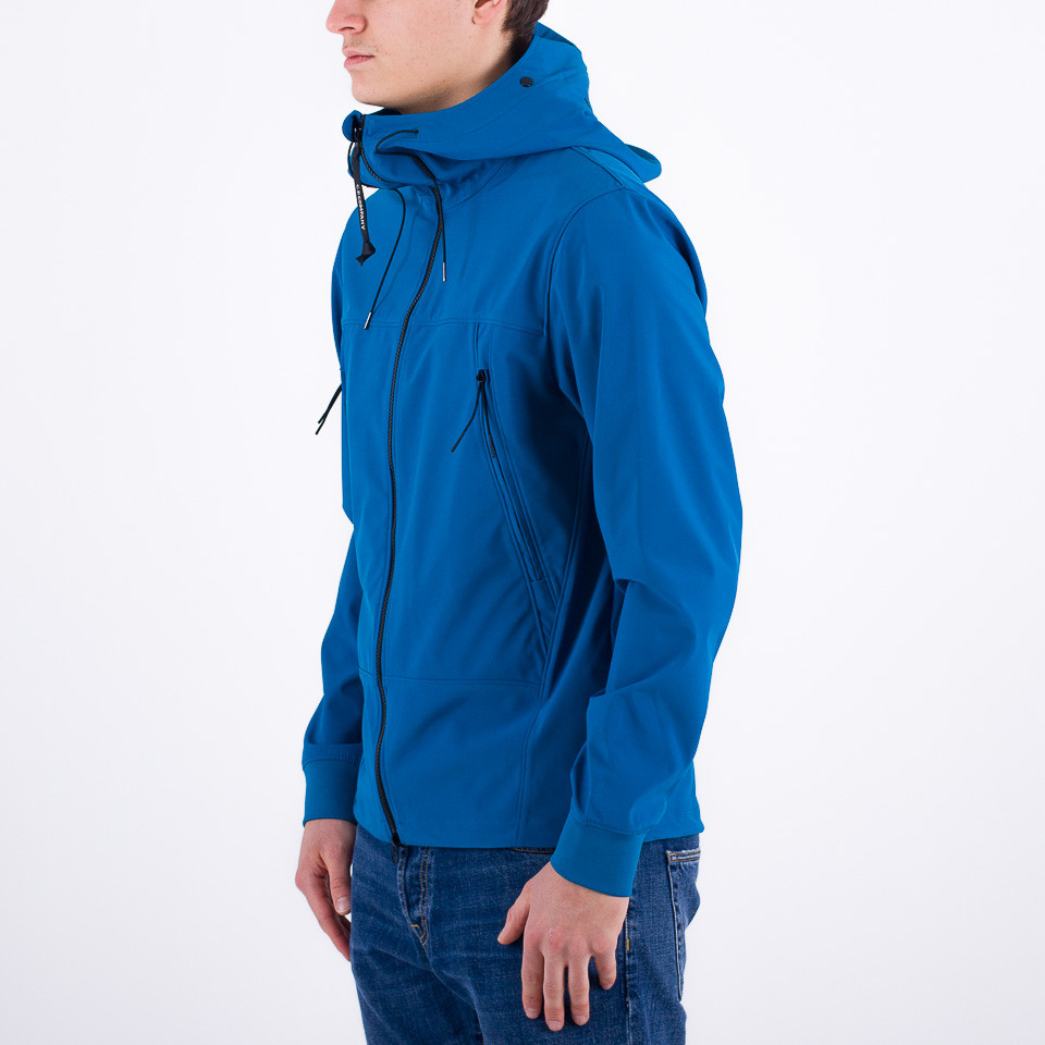 C.P. Shell-R Medium Goggle Jacket Lyons blue - C.P. Company | The