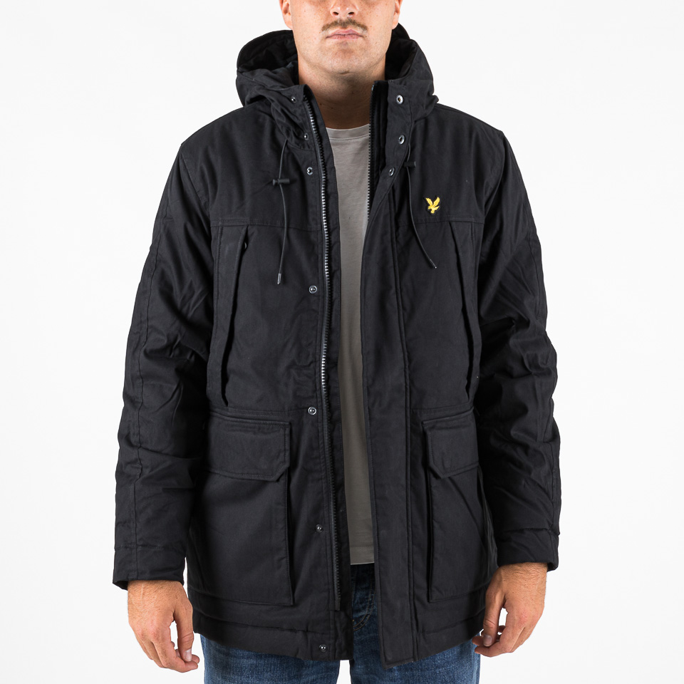 Microfleece Parka 2.0 Jet black - Lyle & Scott | The Firm Shop