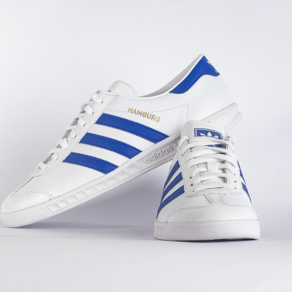 adidas gazelle silver green womens ADIDAS W Hamburg light blue JS0682 main image 0
