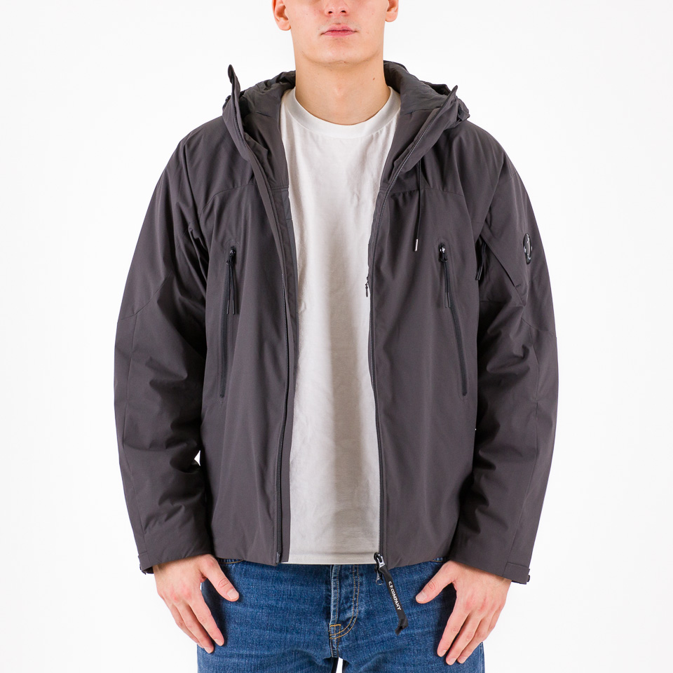 Pro-Tek Winter Hooded Jacket Raven grey - C.P. Company | The Firm Shop
