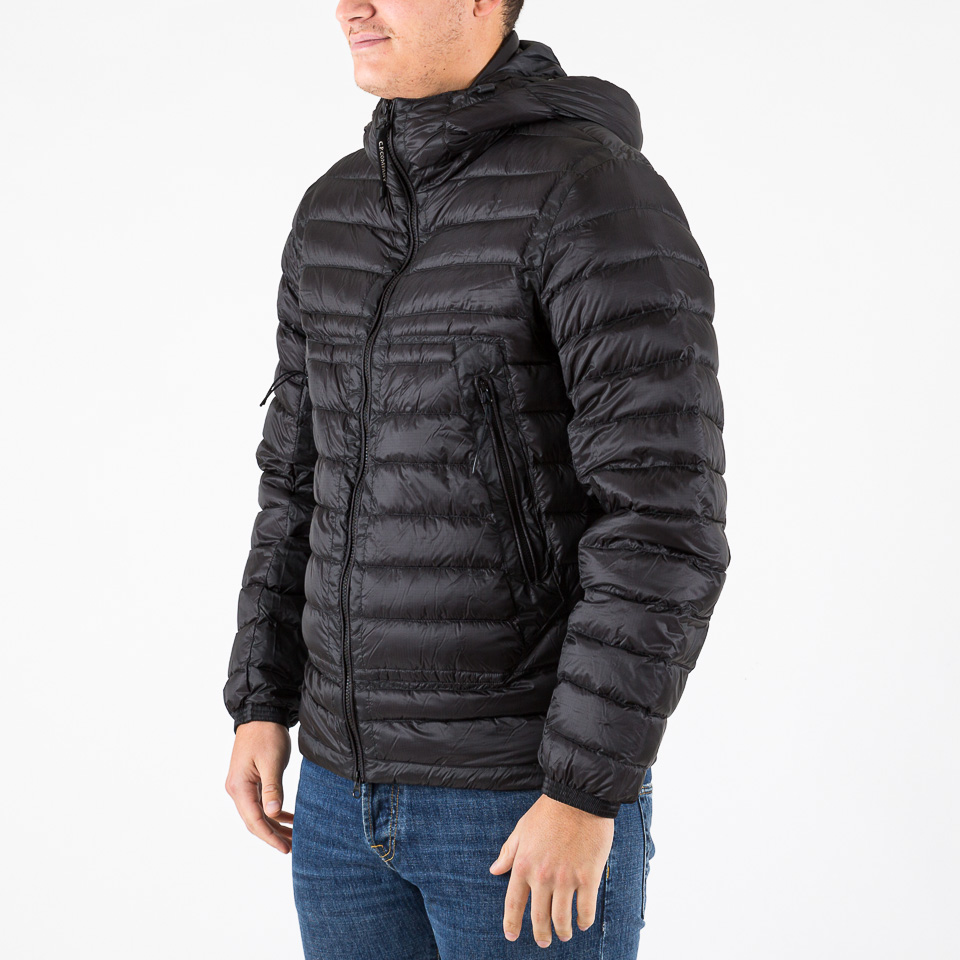 D.D. Shell Goggle Down Jacket Black - C.P. Company | The Firm Shop