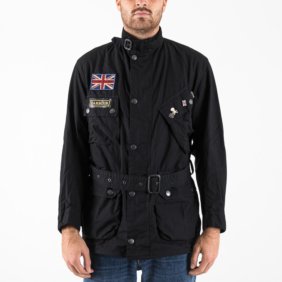 SteveMcQueen 60th Anniversary Wax Jacket Black - Barbour
