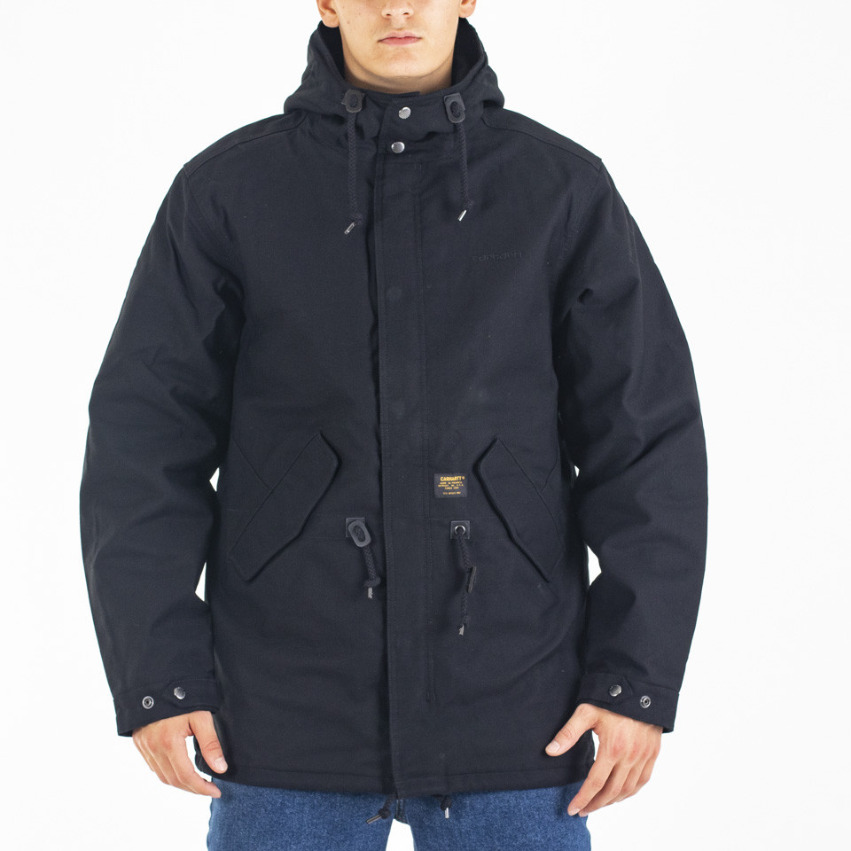 Clash Parka Black - Carhartt | The Firm Shop