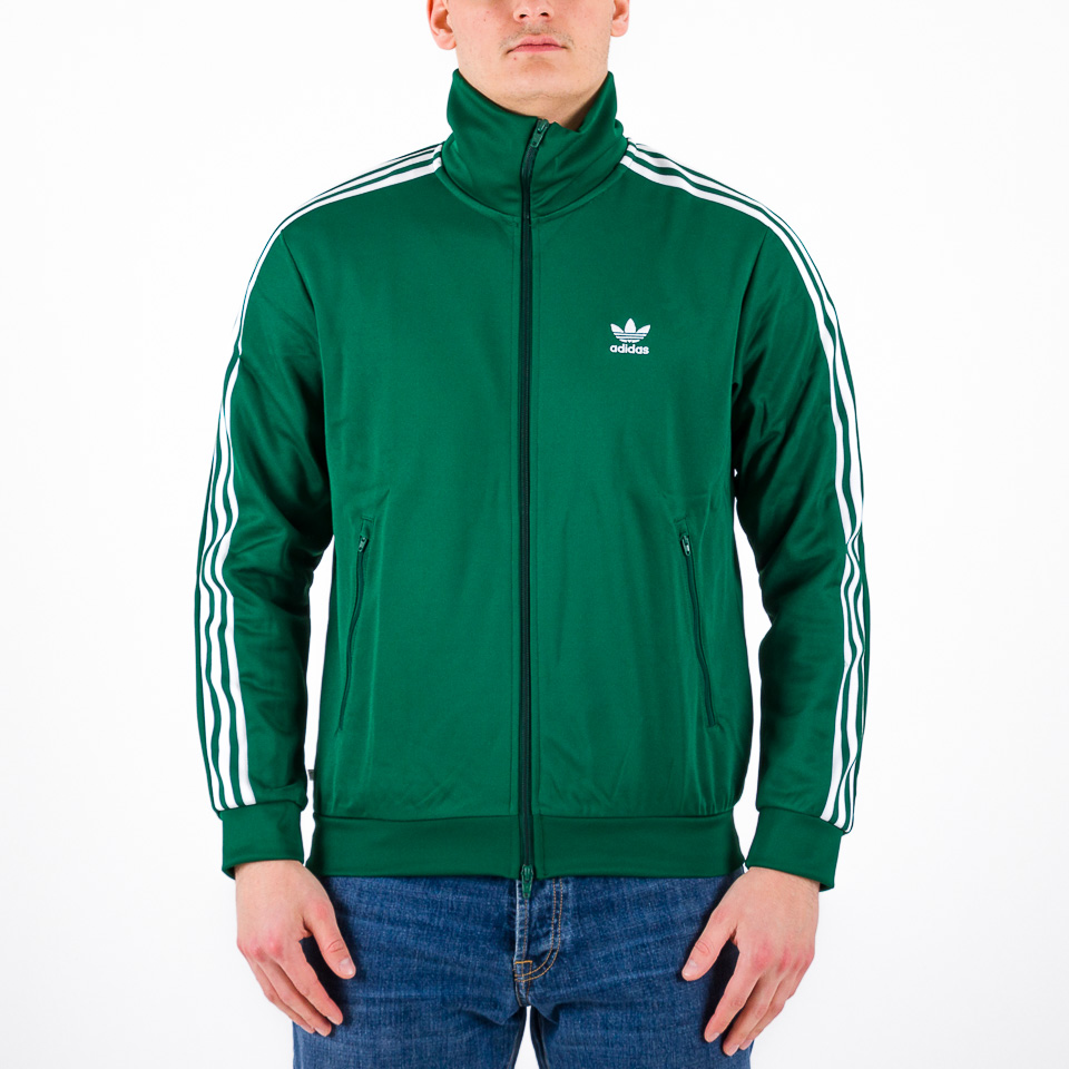 Beckenbauer Track Top Dark green - adidas Originals | The Firm Shop