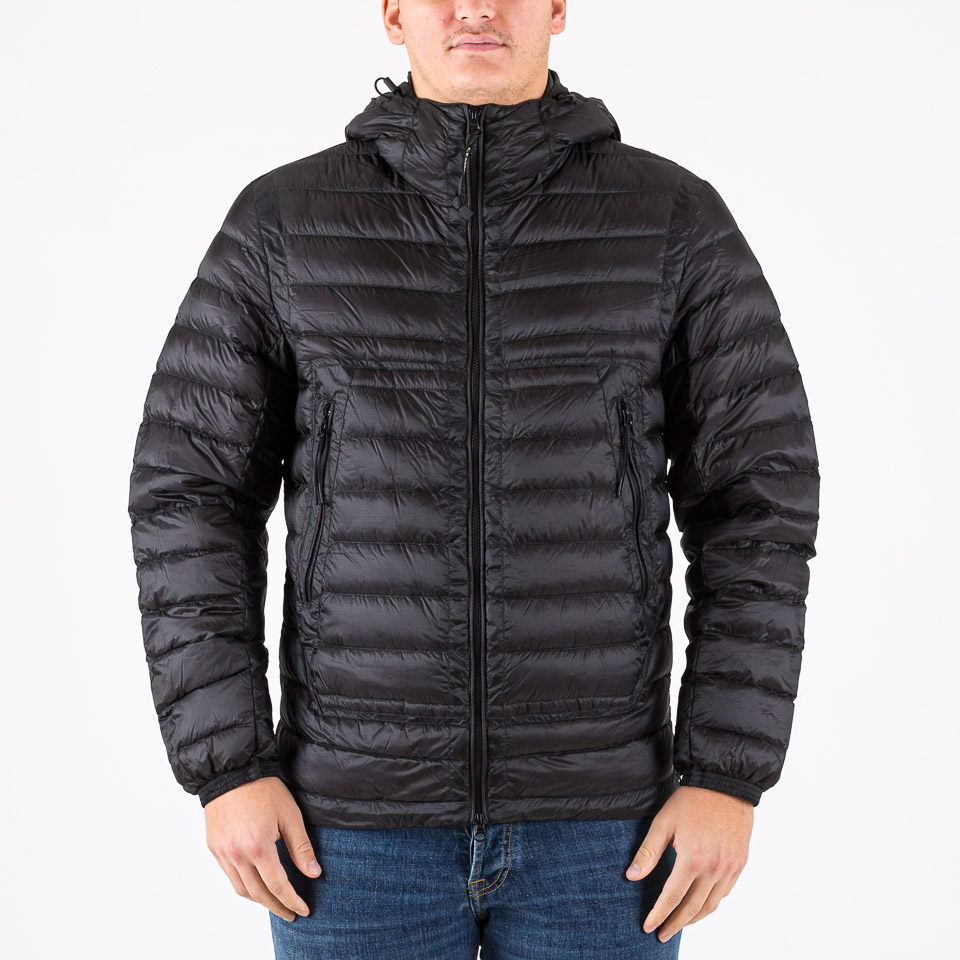 D.D. Shell Goggle Down Jacket Black - C.P. Company | The Firm Shop