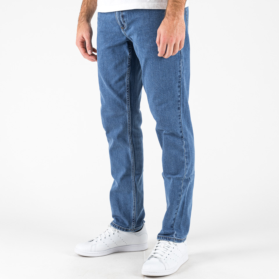 Stradivarius STR denim jort in dark washed gray