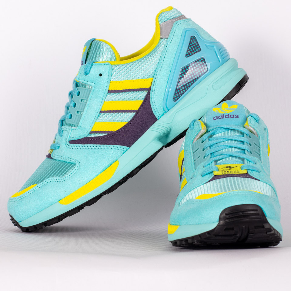Reᖴa CLEAR ZX 8000 Clear aqua - adidas Originals | The Firm Shop