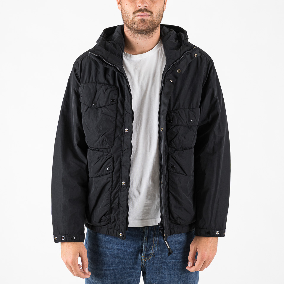 Chrome-R Goggle Jacket Black - C.P. Company | The Firm Shop