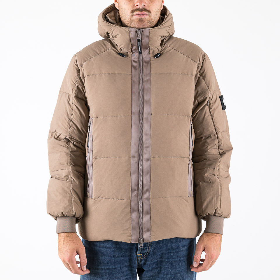 Amsterdam Down Jacket Mocha brown - Weekend Offender | The Firm Shop