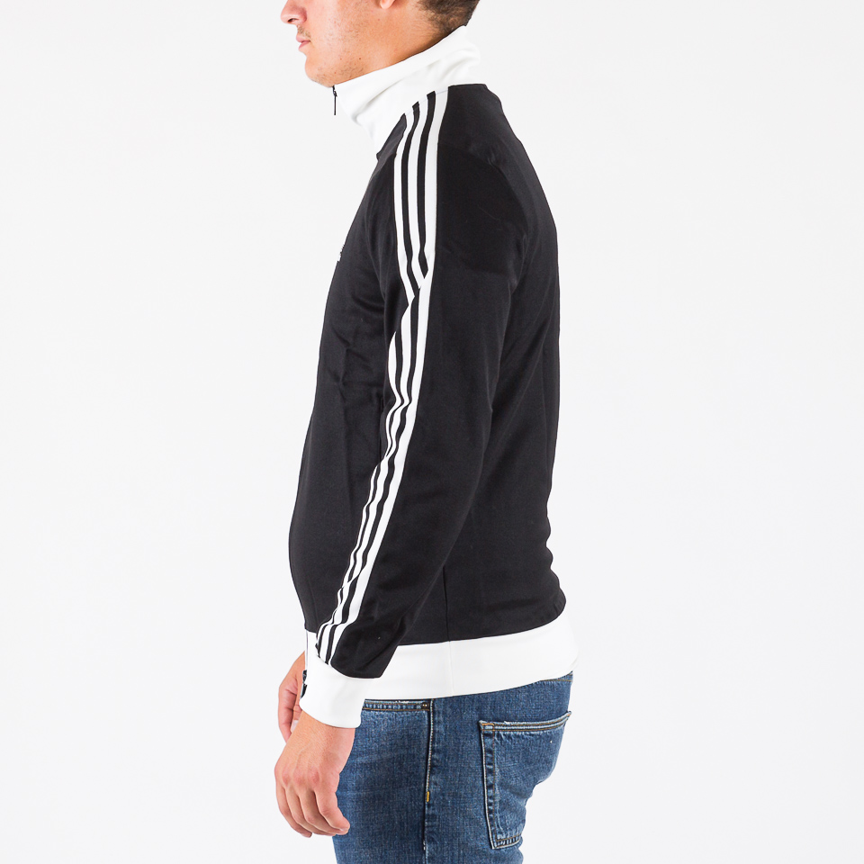 Beckenbauer Track Top Black & white - adidas Originals | The Firm Shop